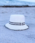'Wild Beach' Animal Print Sun Bucket Hat-1