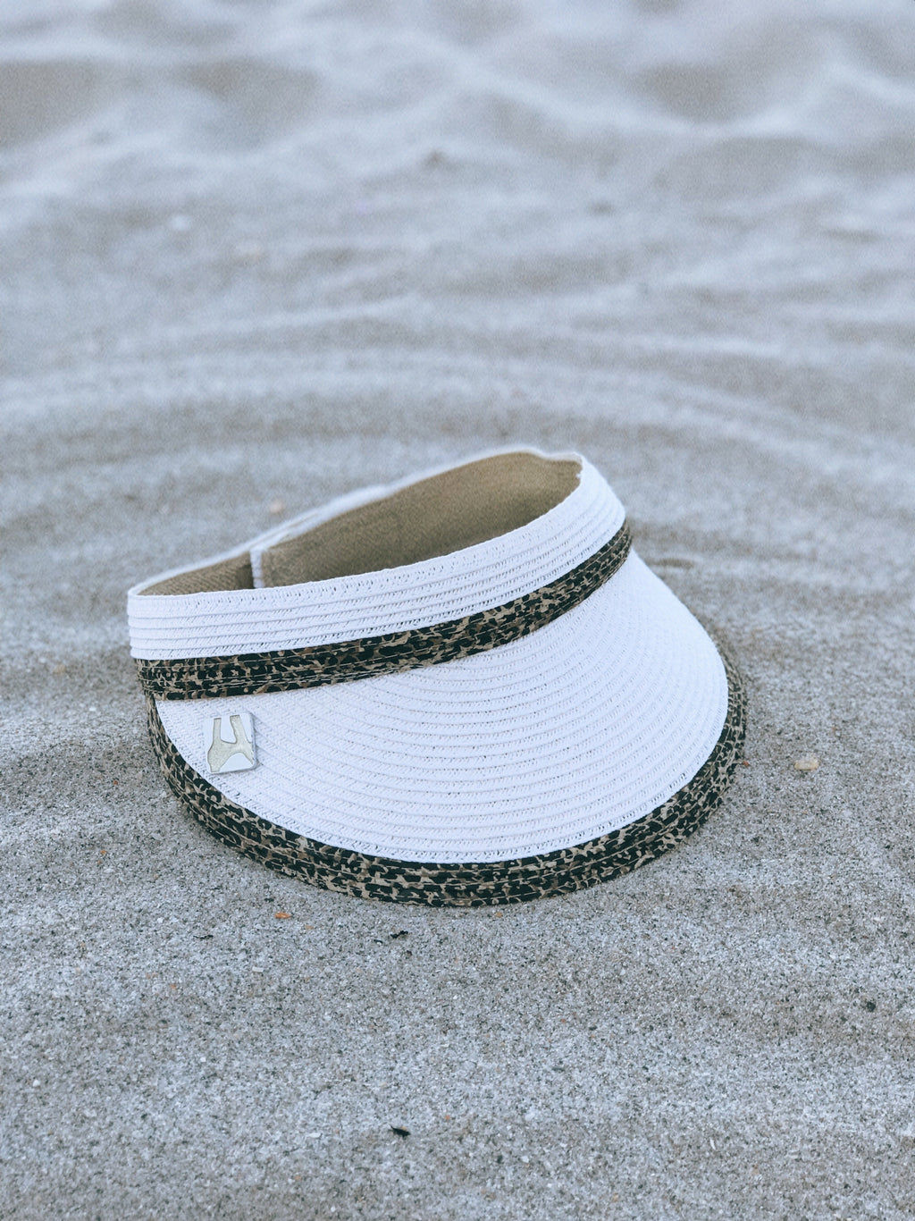 'Take a walk on the Wild Side' Animal Print Visor Hat-1