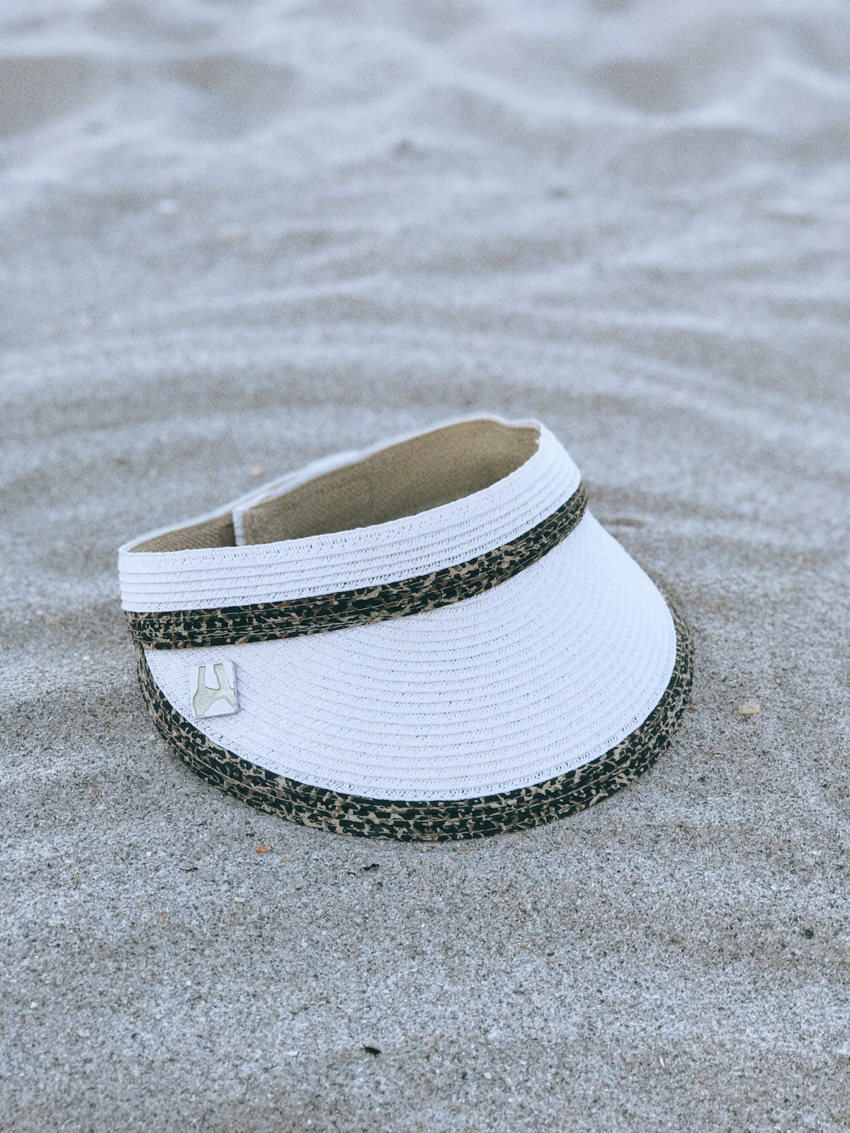 'Take a walk on the Wild Side' Animal Print Visor Hat-1