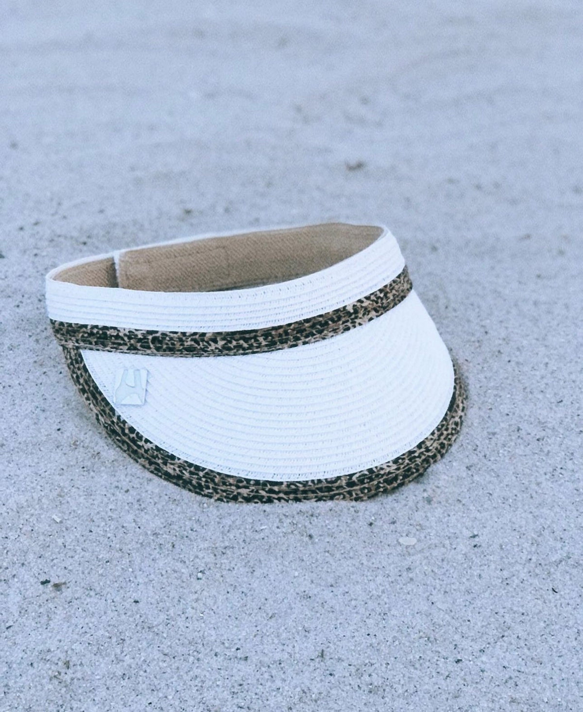 'Take a walk on the Wild Side' Animal Print Visor Hat-4