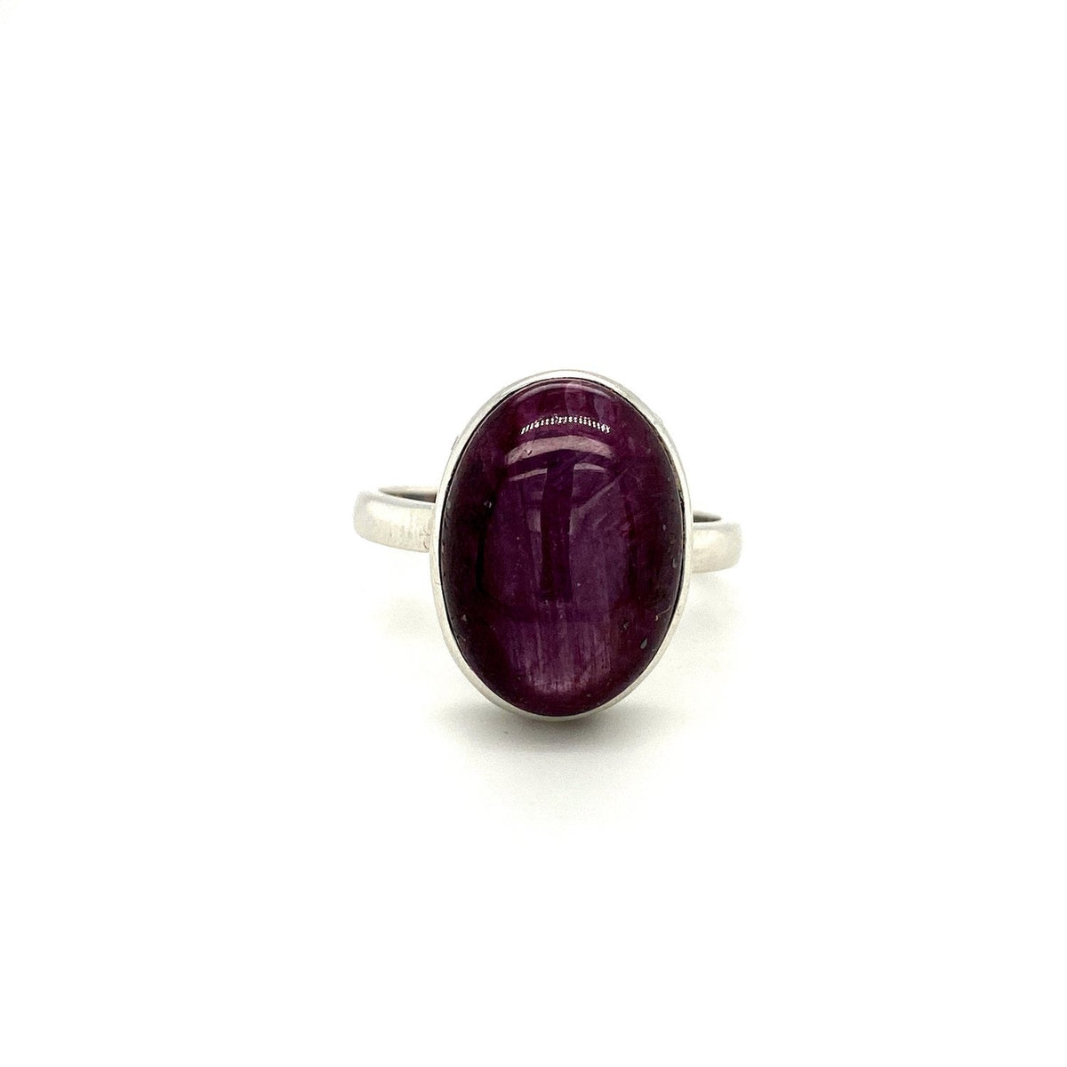Ruby Ring in .925 Sterling Silver - KSR 11602-0
