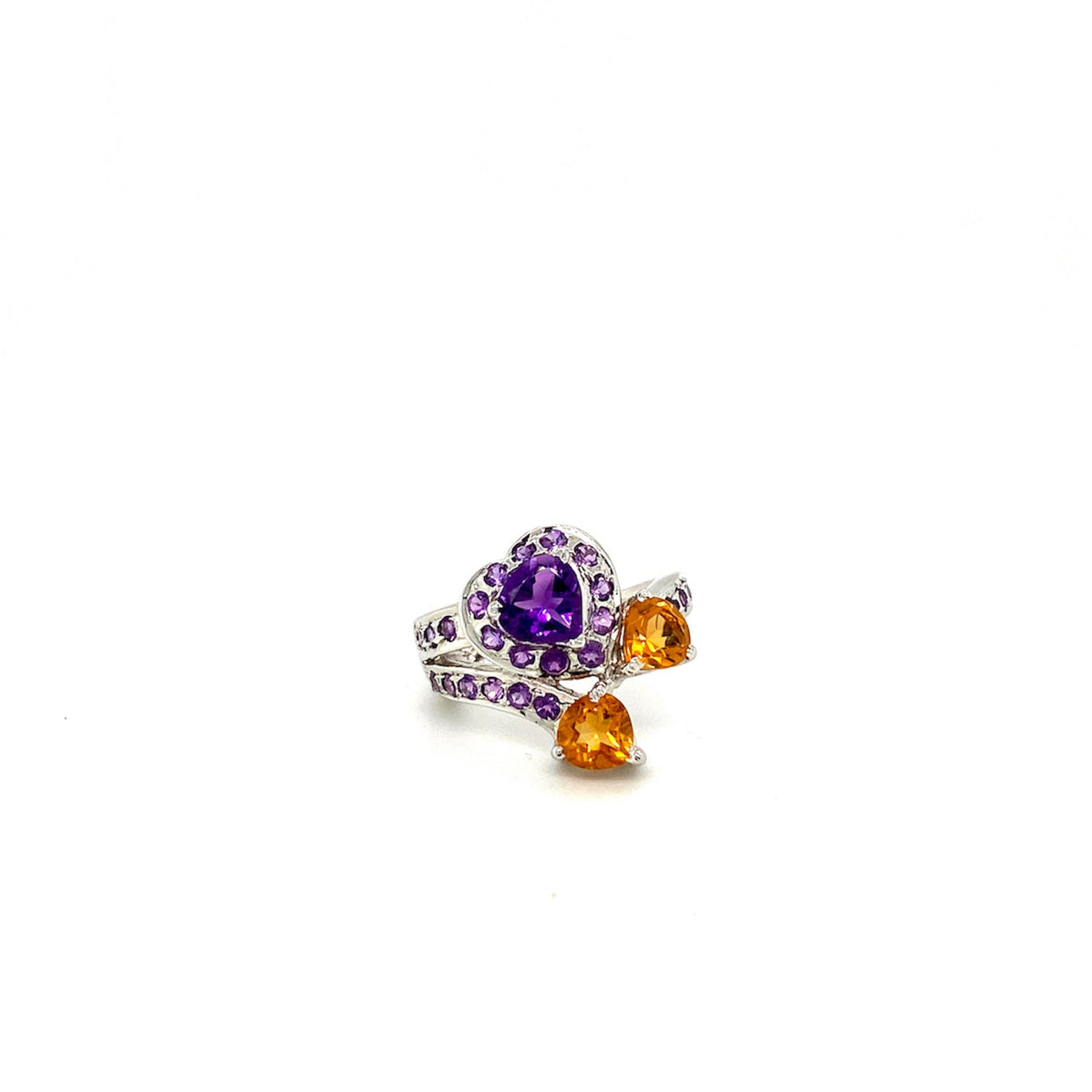 Amethyst Ring in .925 Sterling Silver - KSR 11806-0