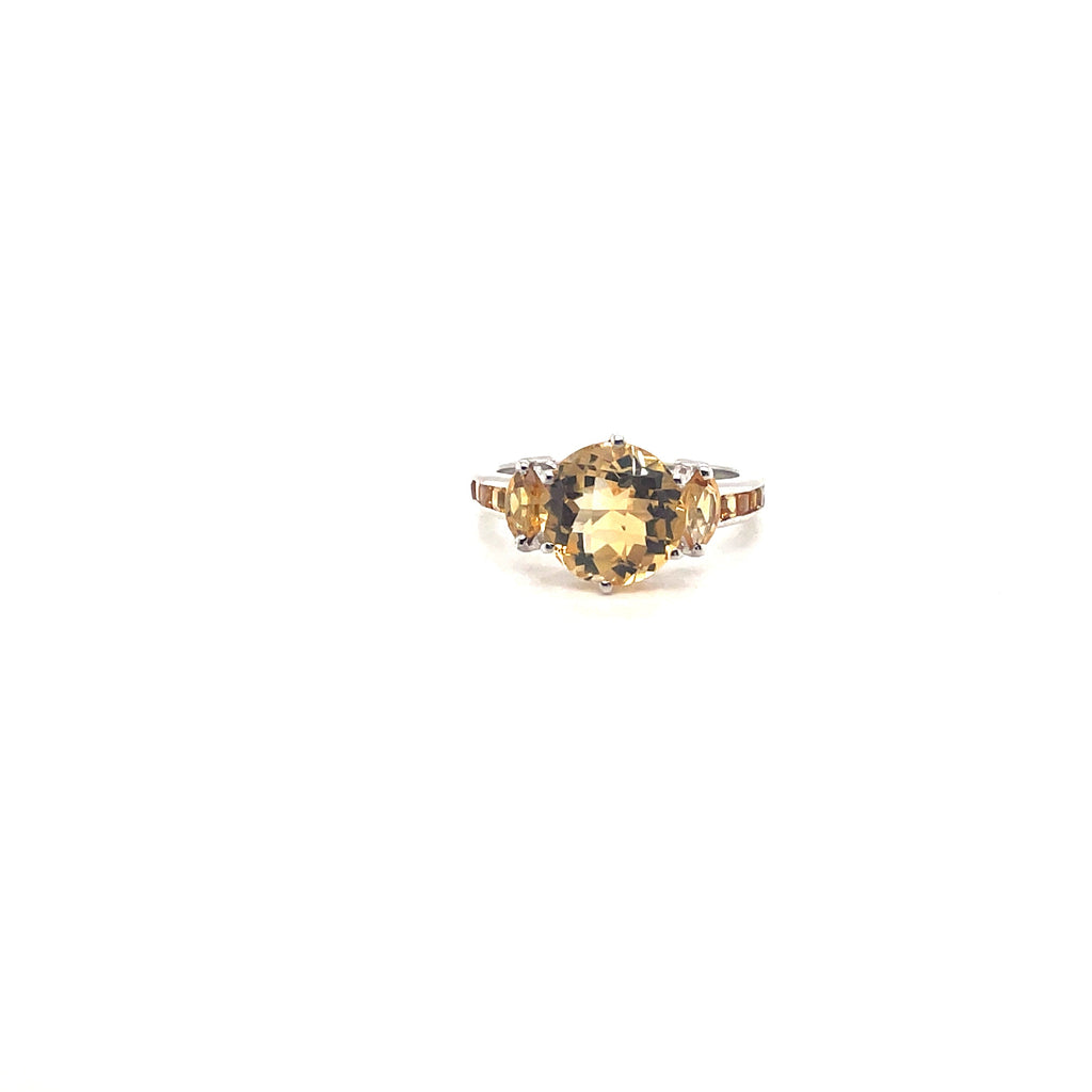 Citrine Ring in .925 Sterling Silver - KSR 12064-0