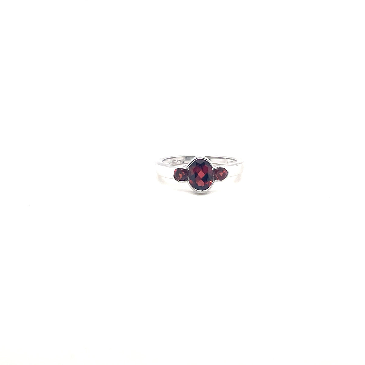 Blue Topaz Ring in .925 Sterling Silver - KSR 14953-2