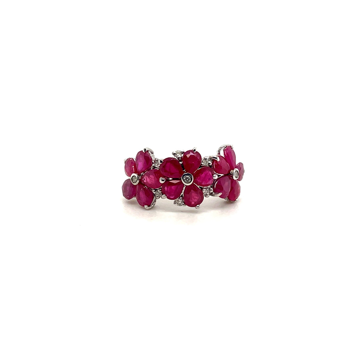 Emerald Ring in .925 Sterling Silver - KSR 15232-1