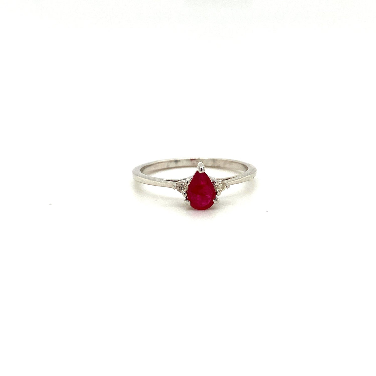 Ruby Ring in .925 Sterling Silver - KSR 18050-0