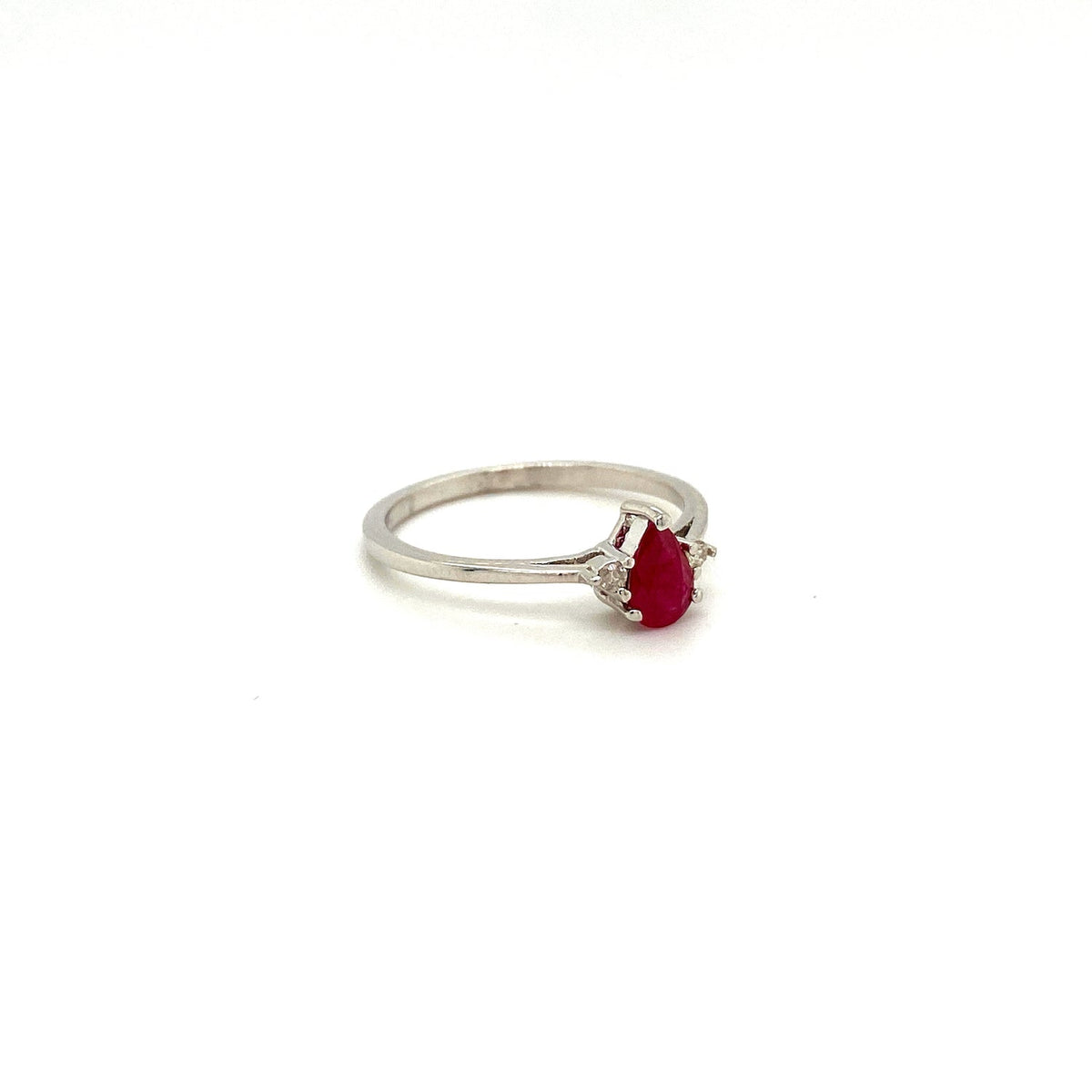Ruby Ring in .925 Sterling Silver - KSR 18050-1