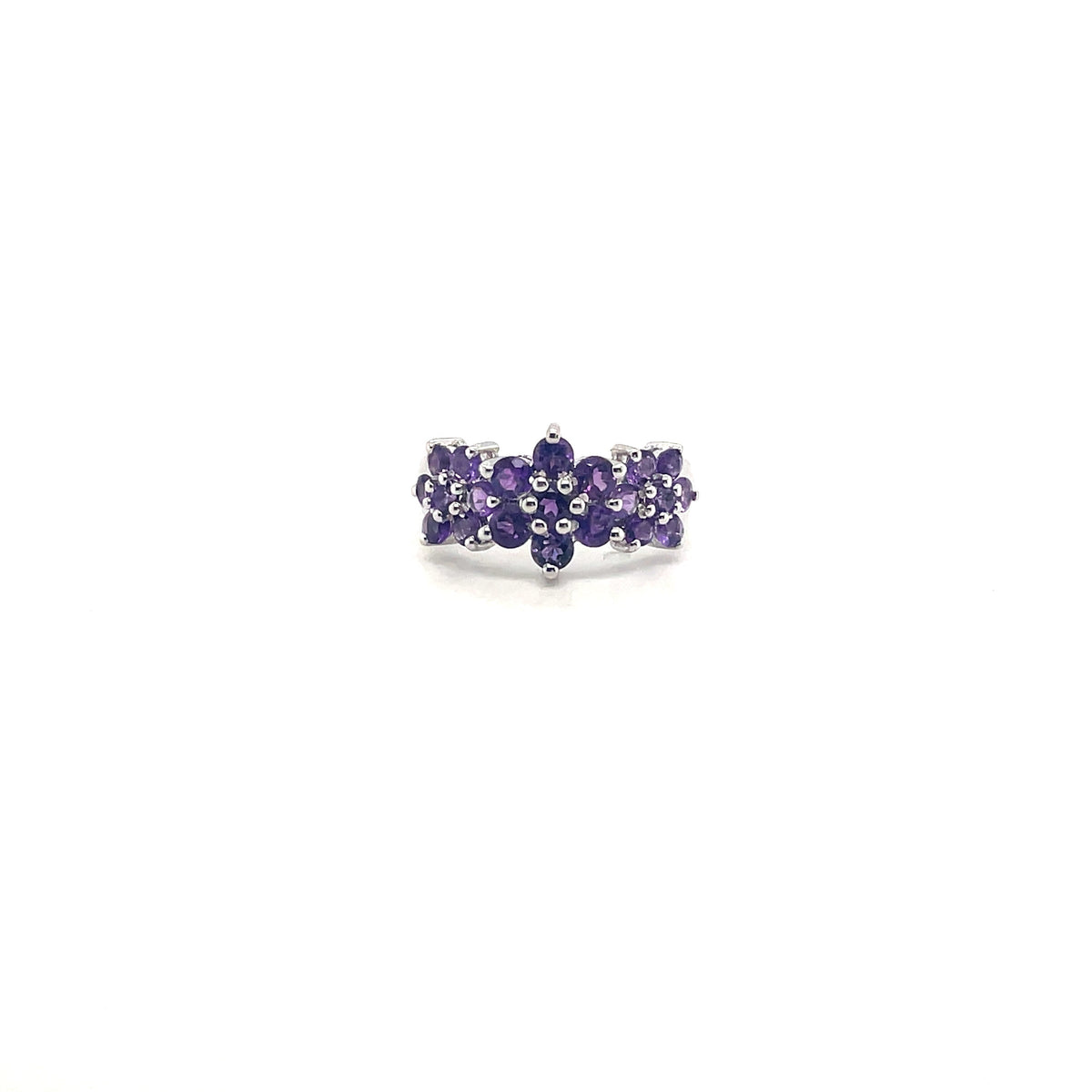 Amethyst Ring in .925 Sterling Silver - KSR 19701-0