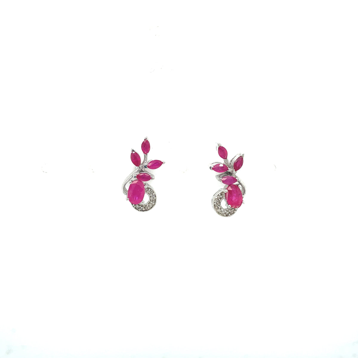 Sapphire Earring in .925 Sterling Silver - KST 51234-1