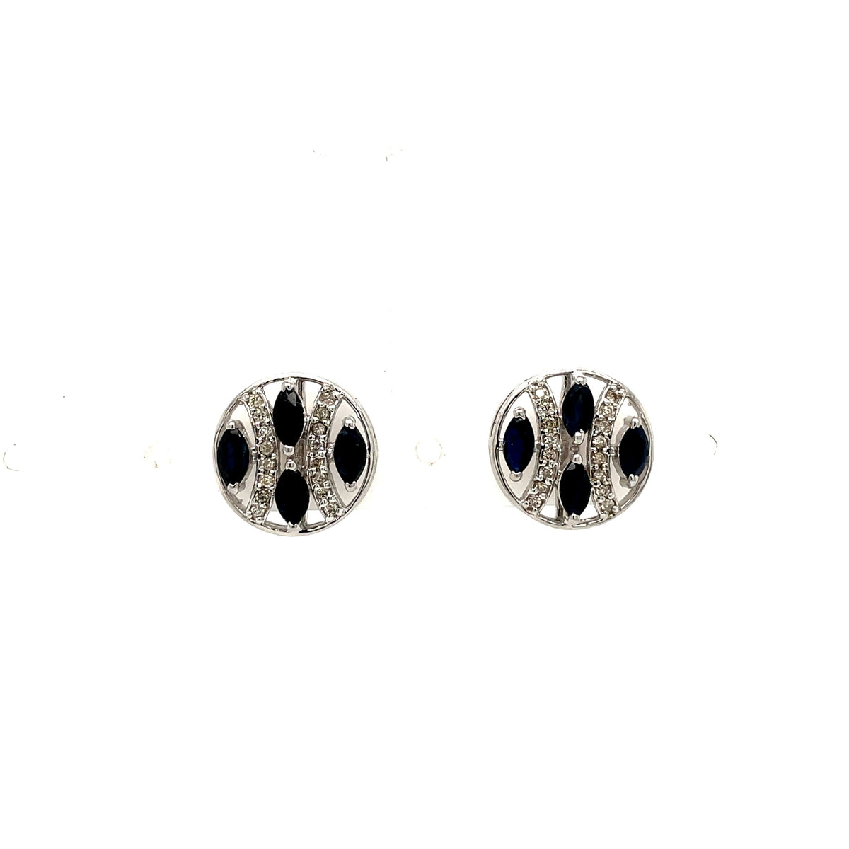 Ruby Earring in .925 Sterling Silver - KST 53422-1