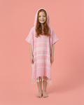 Ipanema Kids Poncho Towel with Recycled Gift Box, Pink-0