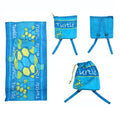 NNEDSZ Kids Beach Towel N Bag Turtle-0
