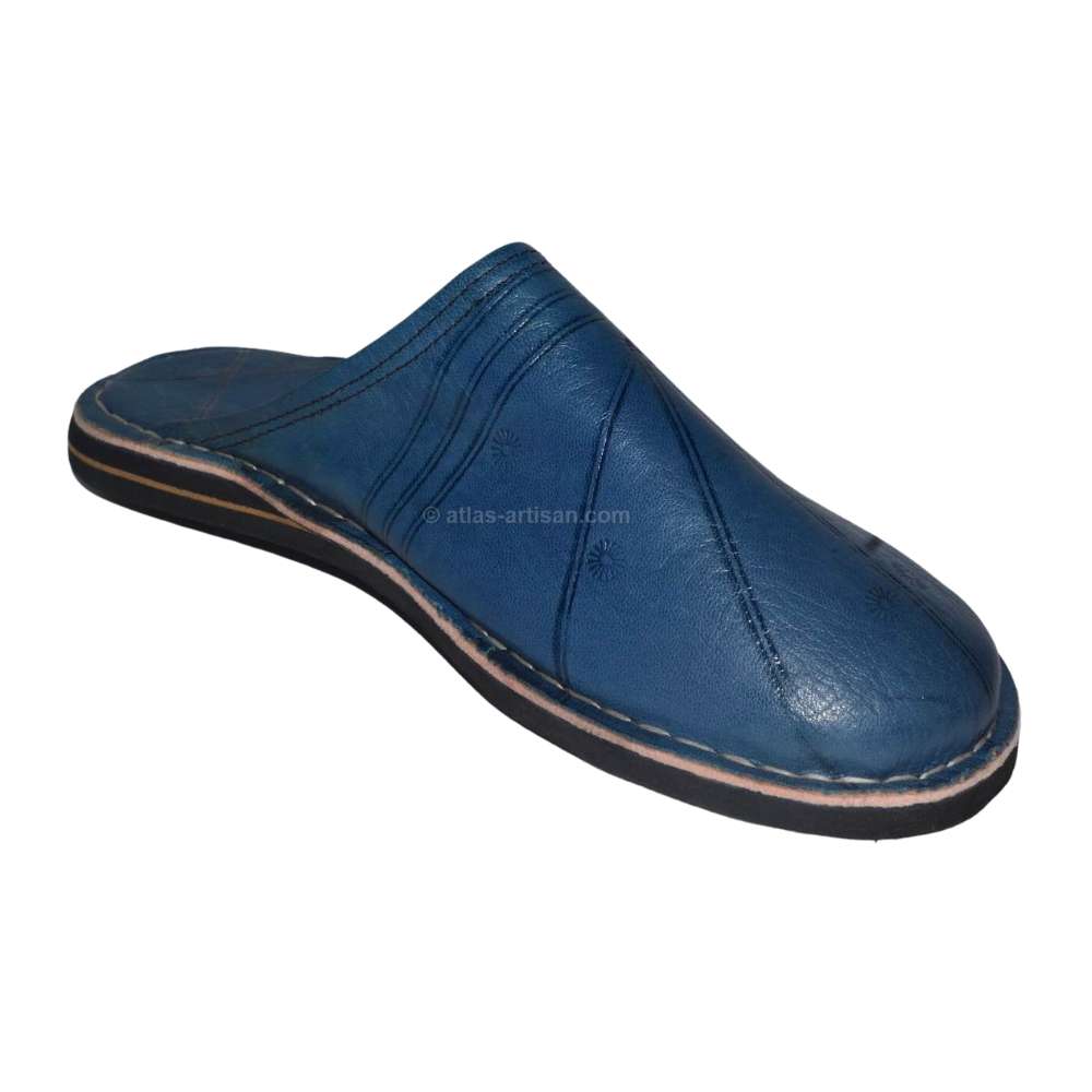 Leather Slippers Bled-0