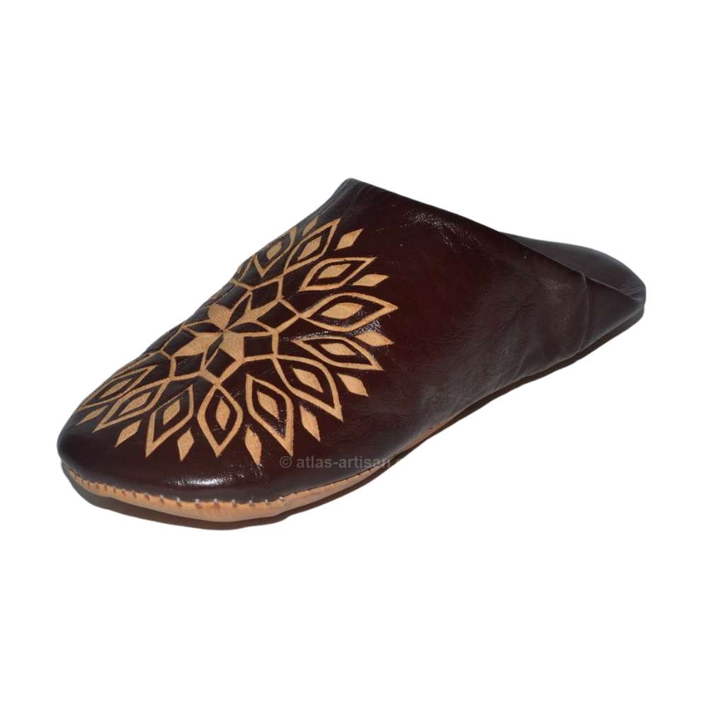 Leather Slippers Smarin-0