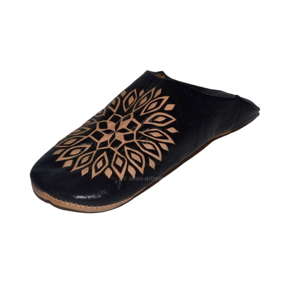 Leather Slippers Smarin-4