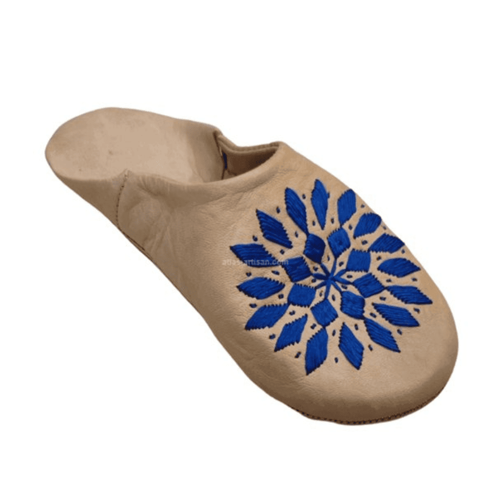 Leather Slippers Souk-0