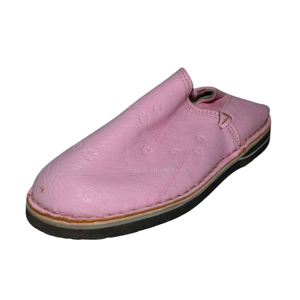 Leather Slippers Villages-8