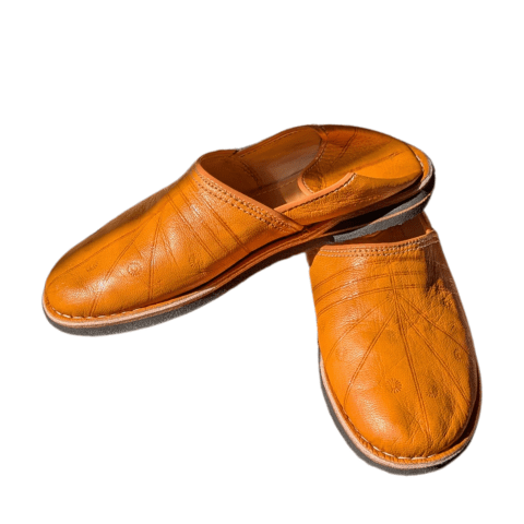 Leather Slippers Villages-4