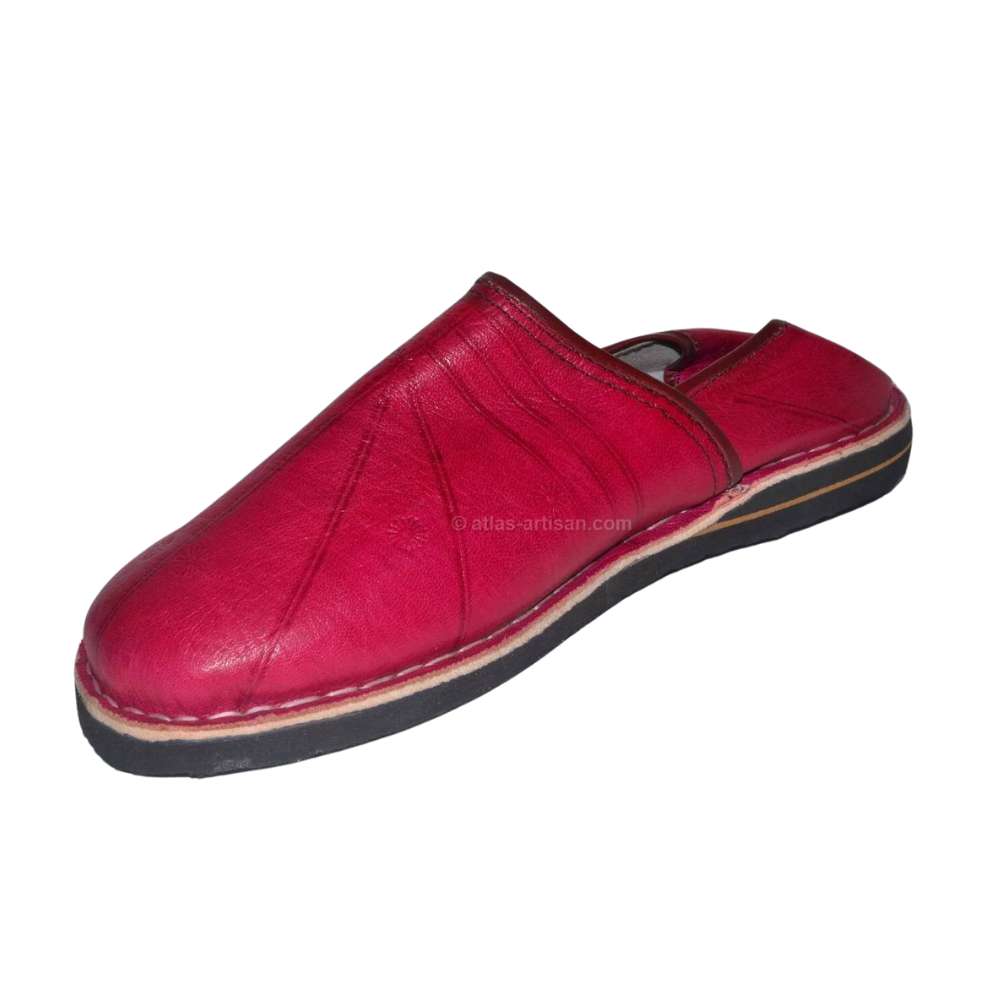 Leather Slippers Villages-9