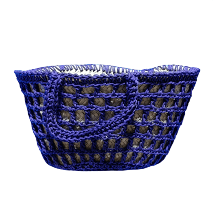 The Shopping Bag wicker & fabric-5