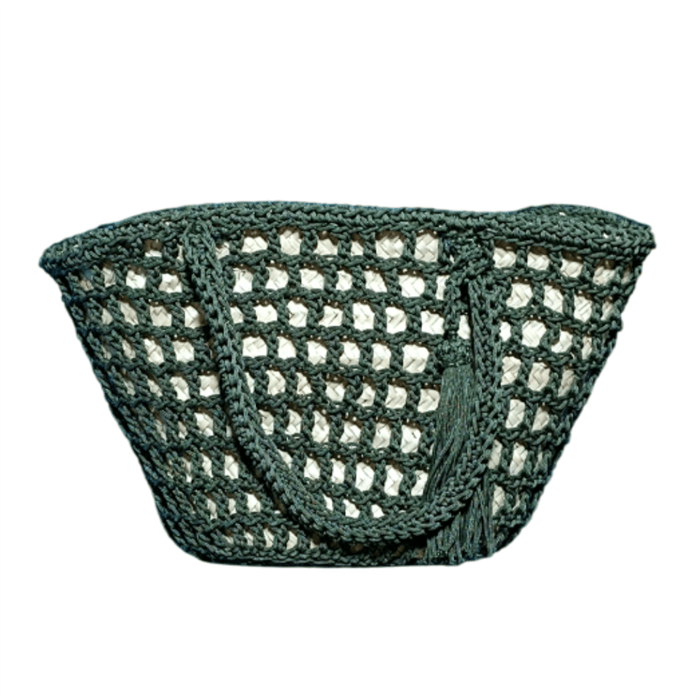 The Shopping Bag wicker & fabric-2