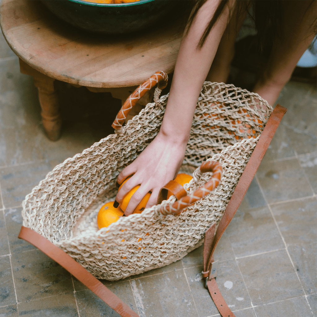 Wicker Bag Laroche-2