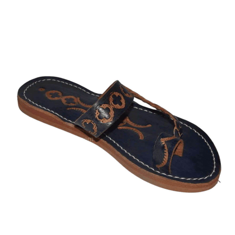 Leather Sandals Tong-1