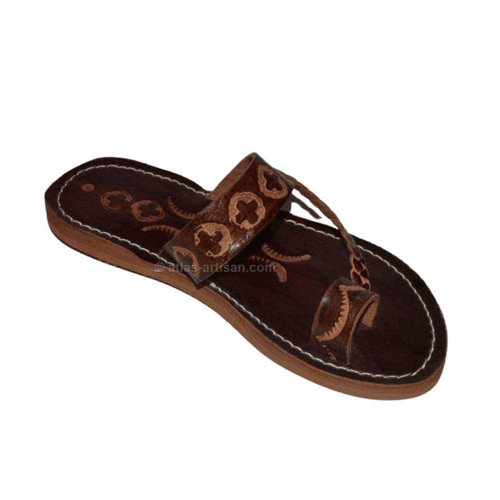 Leather Sandals Tong-0